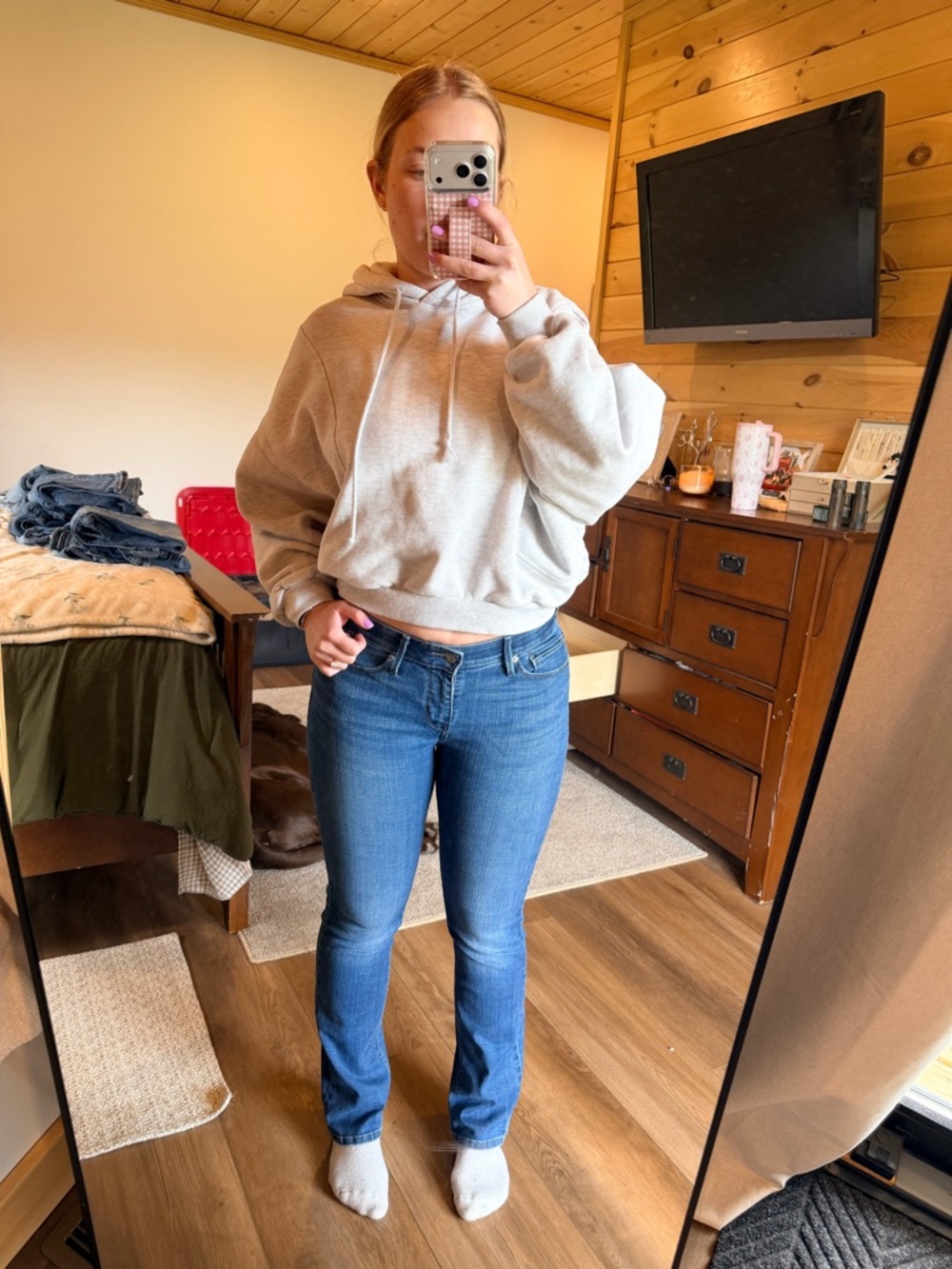 Levi 525 straight leg jeans